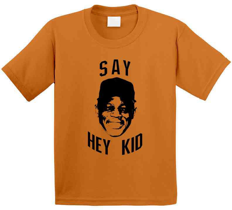 Willie mays hot sale shirt