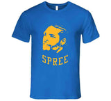 Latrell Sprewell Spree Golden State Basketball Fan T Shirt