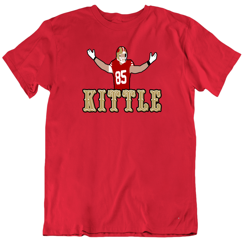 George Kittle Touchdown Celebration San Francisco 49ers  Kids T-Shirt for  Sale by JohnCanata
