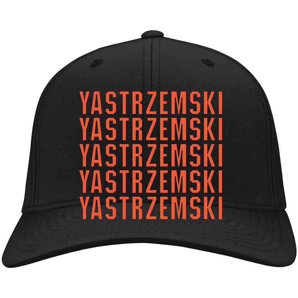 thAreaTshirts Mike Yastrzemski X5 San Francisco Baseball Fan T Shirt Hat / Black / One Size Fits All