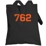 Barry Bonds 762 Home Run Record San Francisco Baseball Fan Distressed T Shirt