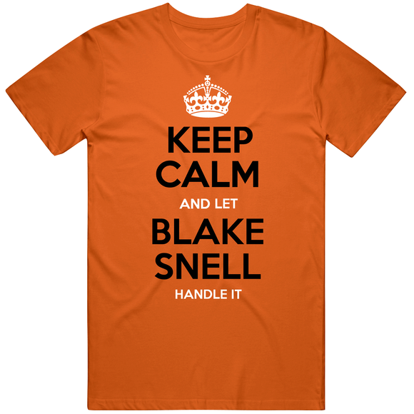 Blake Snell Keep Calm San Francisco Baseball Fan T Shirt