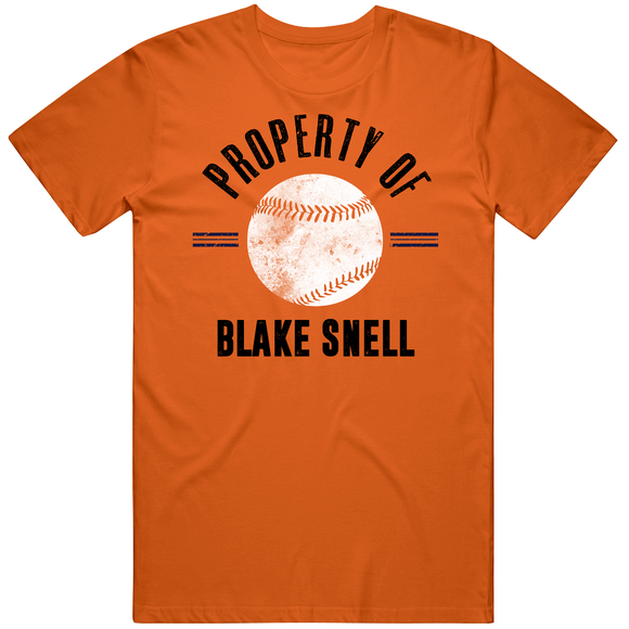 Blake Snell Property Of San Francisco Baseball Fan T Shirt