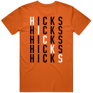 Jordan Hicks X5 San Francisco Baseball Fan V4 T Shirt