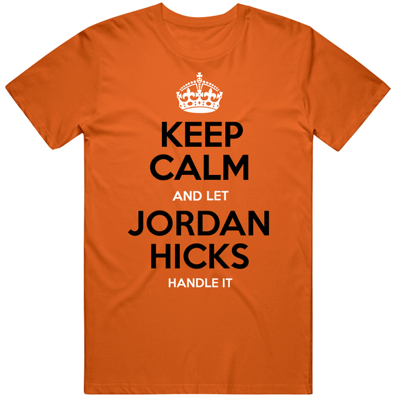 Jordan Hicks Keep Calm San Francisco Baseball Fan T Shirt