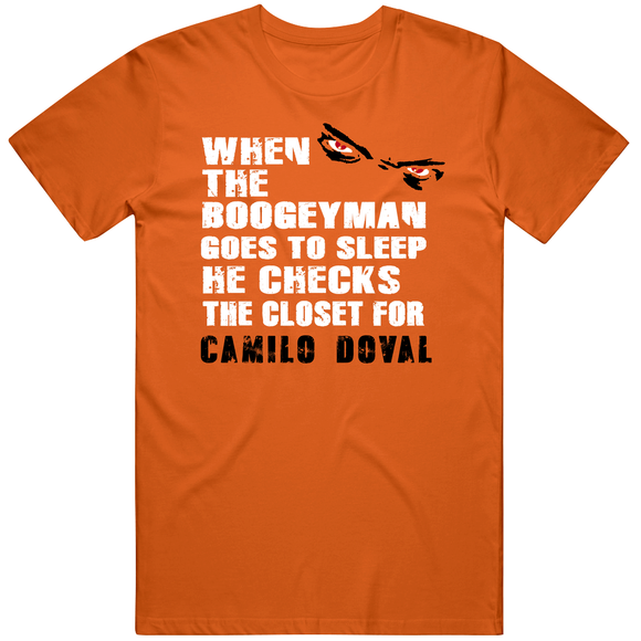 Camilo Doval Boogeyman San Francisco Baseball Fan V2 T Shirt