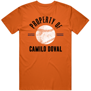 Camilo Doval Property Of San Francisco Baseball Fan T Shirt