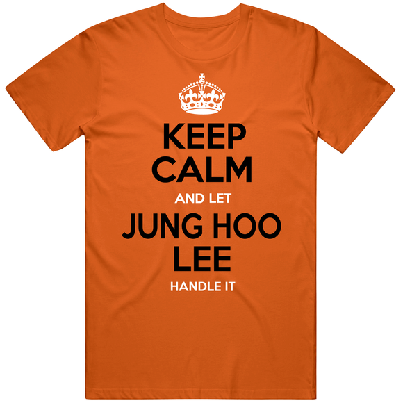 Jung Hoo Lee Keep Calm San Francisco Baseball Fan T Shirt