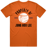 Jung Hoo Lee Property Of San Francisco Baseball Fan T Shirt