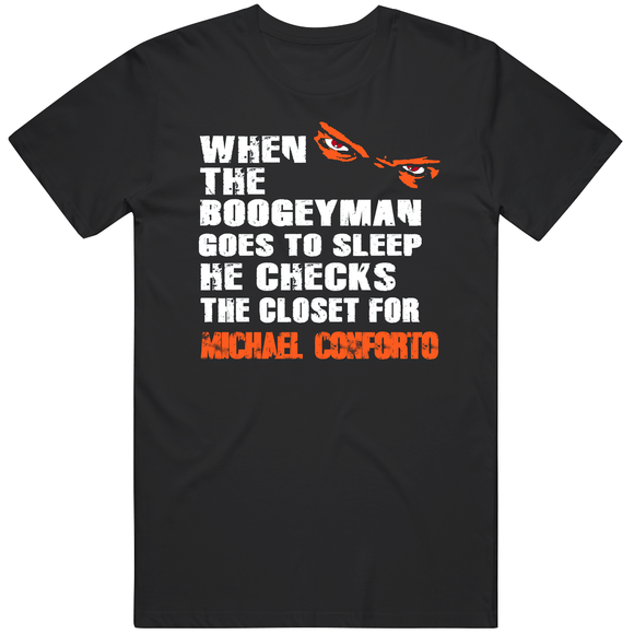 Michael Conforto Boogeyman San Francisco Baseball Fan T Shirt