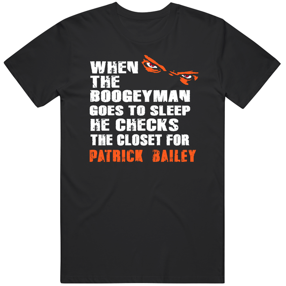 Patrick Bailey Boogeyman San Francisco Baseball Fan T Shirt