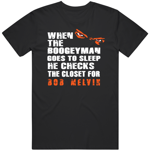 Bob Melvin Boogeyman San Francisco Baseball Fan T Shirt