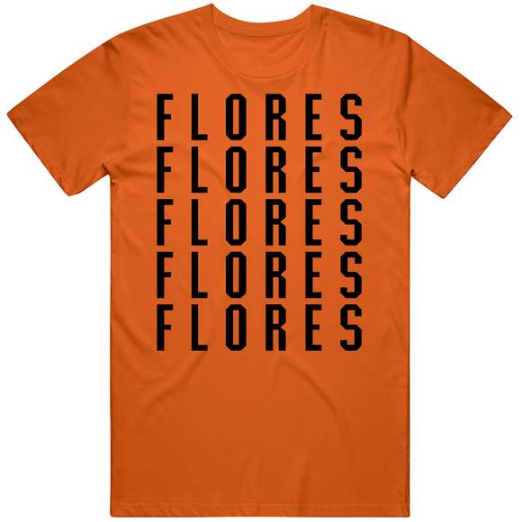 Wilmer Flores X5 San Francisco Baseball Fan V2 T Shirt