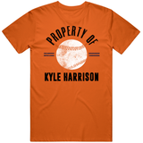 Kyle Harrison Property Of San Francisco Baseball Fan T Shirt