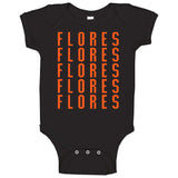 Wilmer Flores X5 San Francisco Baseball Fan T Shirt