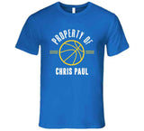 Chris Paul Property Of Golden State Basketball Fan T Shirt