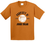 Jorge Solar Property Of San Francisco Baseball Fan T Shirt