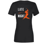 LaMonte Wade Jr Late Night San Francisco Baseball Fan T Shirt