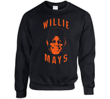 Willie Mays Legend San Francisco Baseball Fan T Shirt