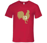 Brock Purdy Rooster 13 San Francisco Football Fan T Shirt