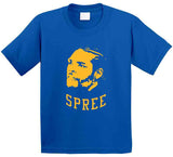 Latrell Sprewell Spree Golden State Basketball Fan T Shirt