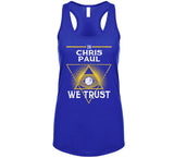 Chris Paul We Trust Golden State Basketball Fan T Shirt