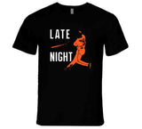 LaMonte Wade Jr Late Night San Francisco Baseball Fan T Shirt