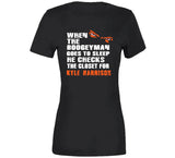 Kyle Harrison Boogeyman San Francisco Baseball Fan T Shirt