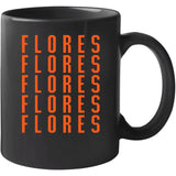 Wilmer Flores X5 San Francisco Baseball Fan T Shirt