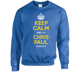 Chris Paul Keep Calm Golden State Basketball Fan T Shirt