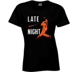 LaMonte Wade Jr Late Night San Francisco Baseball Fan T Shirt