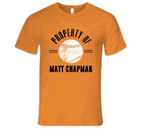 Matt Chapman Property Of San Francisco Baseball Fan T Shirt