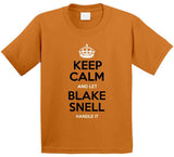 Blake Snell Keep Calm San Francisco Baseball Fan T Shirt