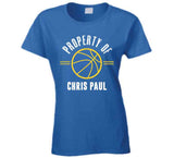 Chris Paul Property Of Golden State Basketball Fan T Shirt