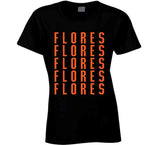 Wilmer Flores X5 San Francisco Baseball Fan T Shirt