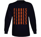 Wilmer Flores X5 San Francisco Baseball Fan T Shirt