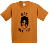 Willie Mays Say Hey Kid Legend San Francisco Baseball Fan T Shirt
