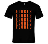 Wilmer Flores X5 San Francisco Baseball Fan T Shirt