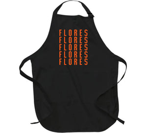 Wilmer Flores X5 San Francisco Baseball Fan T Shirt