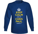 Chris Paul Keep Calm Golden State Basketball Fan T Shirt