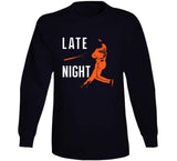 LaMonte Wade Jr Late Night San Francisco Baseball Fan T Shirt