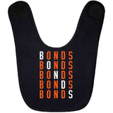 Barry Bonds X5 San Francisco Baseball Fan V3 T Shirt