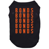 Barry Bonds X5 San Francisco Baseball Fan T Shirt