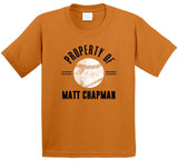 Matt Chapman Property Of San Francisco Baseball Fan T Shirt