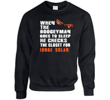 Jorge Solar Boogeyman San Francisco Baseball Fan T Shirt