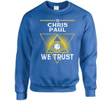 Chris Paul We Trust Golden State Basketball Fan T Shirt