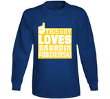 Brandin Podziemski This Guy Loves Golden State Basketball Fan T Shirt