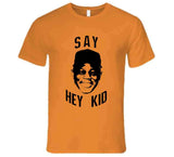 Willie Mays Say Hey Kid Legend San Francisco Baseball Fan T Shirt