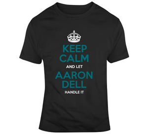 Aaron Dell Keep Calm San Jose Hockey Fan T Shirt