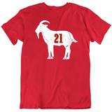 Frank Gore Goat 21 San Francisco Football Fan Distressed T Shirt